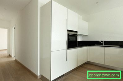 Design de bucătărie în stil minimalist: mobilier de bucătărie, alegerea de culori și materiale, fotografii reale