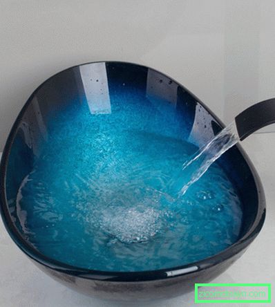bazine moderne, pline de culoare, sticlă vas-chiuveta-bol se spală în formă de baie-piscina-bucătărie-și-baie-luminări-temperat-