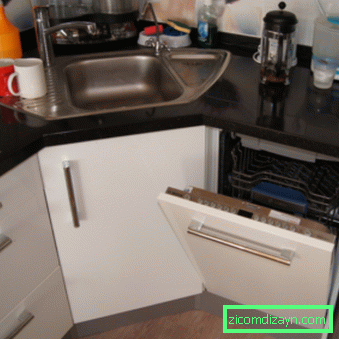 Bucătărie cu mașină de spălat vase (100)